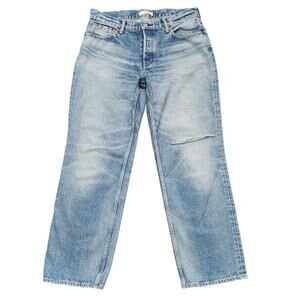 Moussy Vintage Ballard Wide Straight Jean Size 30